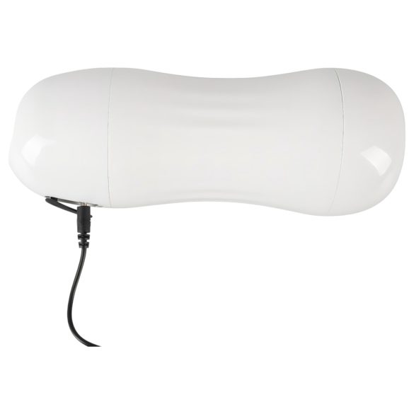 STROKER - oppladbar, sugende-vibrerende masturbator (hvit)