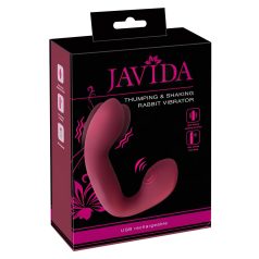   Javida Thumping - pulserende G-punkt og klitorisvibrator (rød)