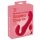 You2Toys Strapless - trådløs, festbar vibrator (rød)