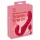 You2Toys Strapless - trådløs, festbar vibrator (rød)