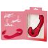 You2Toys Strapless - trådløs, festbar vibrator (rød)