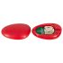You2Toys Strapless - trådløs, festbar vibrator (rød)
