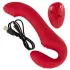 You2Toys Strapless - trådløs, festbar vibrator (rød)