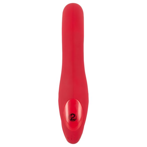 You2Toys Strapless - trådløs, festbar vibrator (rød)