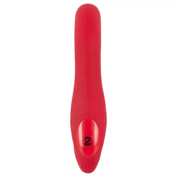 You2Toys Strapless - trådløs, festbar vibrator (rød)