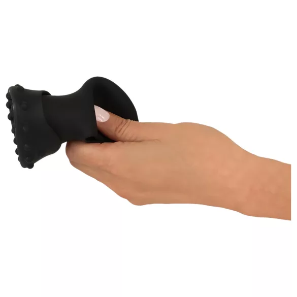 Couples Choice - oppladbar varmende massasjevibrator (svart)