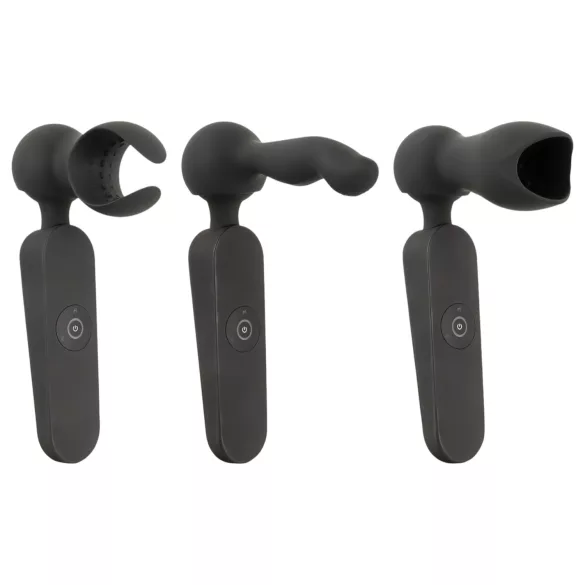 Couples Choice - oppladbar varmende massasjevibrator (svart)