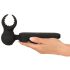 Couples Choice - oppladbar varmende massasjevibrator (svart)