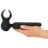 Couples Choice - oppladbar varmende massasjevibrator (svart)