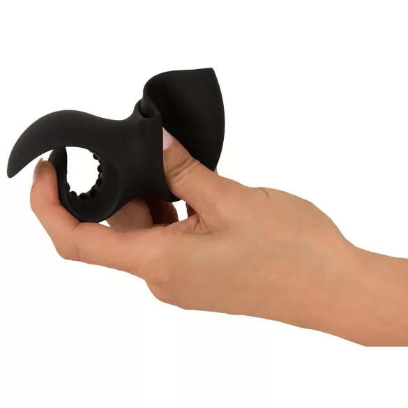 Couples Choice - oppladbar varmende massasjevibrator (svart)