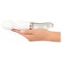 Liaison Wand - silikon-glass LED vibrator (gjennomsiktig)
