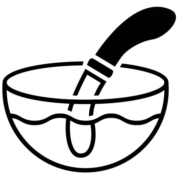 You2toys Liaison - silikon-glass LED vibrator (gjennomsiktig-hvit)