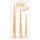 You2Toys - ekstra lang pluggdildo sett (3 deler) - naturlig