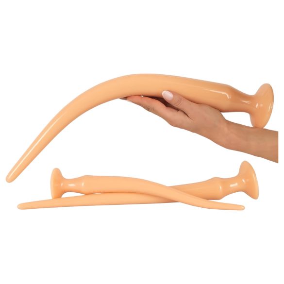 You2Toys - ekstra lang pluggdildo sett (3 deler) - naturlig