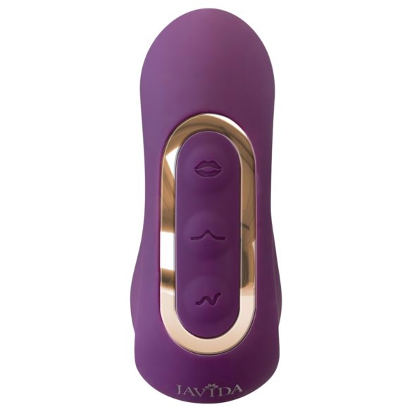 Javida - 4-i-1 klitorisstimulator med vibrator (lilla)