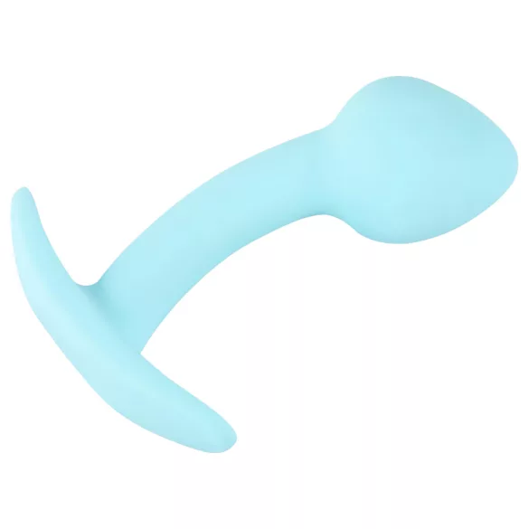 Cuties Mini Butt Plug - silikons analt plug (blå, 2,6 cm)