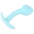 Cuties Mini Butt Plug - silikons analt plug (blå, 2,6 cm)