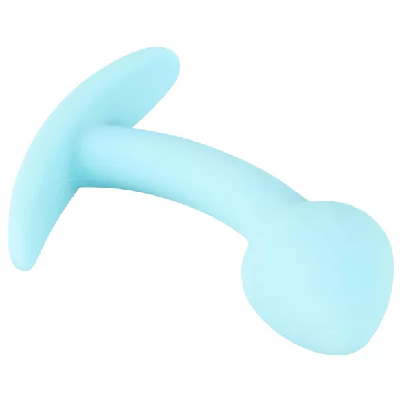 Cuties Mini Butt Plug - silikons analt plug (blå, 2,6 cm)