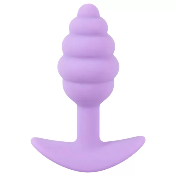 Cuties Mini Butt Plug - silikon analplugg (lilla, 2,8 cm)