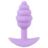 Cuties Mini Butt Plug - silikon analplugg (lilla, 2,8 cm)