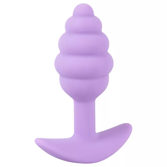 Cuties Mini Butt Plug - silikon analplugg (lilla, 2,8 cm)
