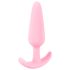 Cuties Mini Buttplug - Silikon Analtap - Rosa (2,1cm)