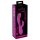 Javida Thumping Rabbit - 3-motorers klitorisvibrator med arm (lilla)