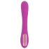 Javida Thumping Rabbit - 3-motorers klitorisvibrator med arm (lilla)