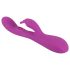 Javida Thumping Rabbit - 3-motorers klitorisvibrator med arm (lilla)