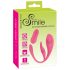 SMILE - trådløst vibrerende egg med radio (rosa)