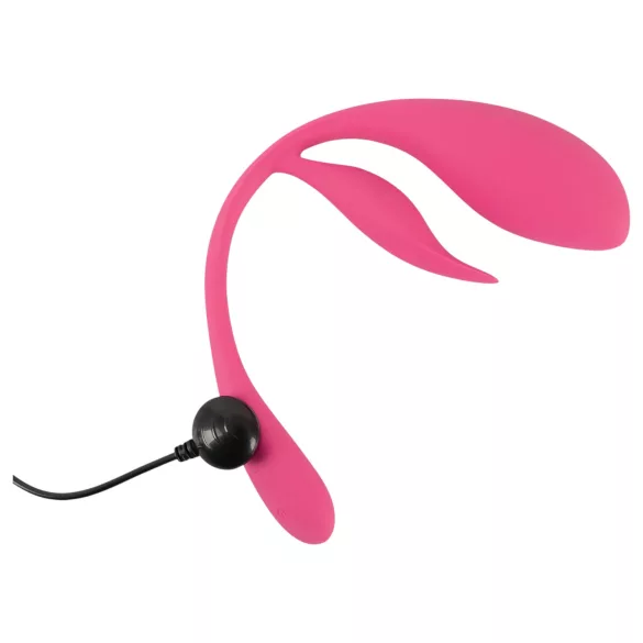 SMILE - trådløst vibrerende egg med radio (rosa)