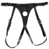 SMILE - dobbelt strap-on m/underkant (lilla-svart)