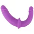 SMILE - dobbelt strap-on m/underkant (lilla-svart)