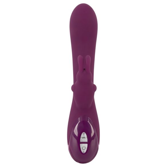SMILE - trådløs vibrator med 3 motorer og klitorisstimulator (lilla)
