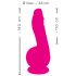 SMILE Powerful - oppladbar, 2-motors sugekoppvibrator (rosa)