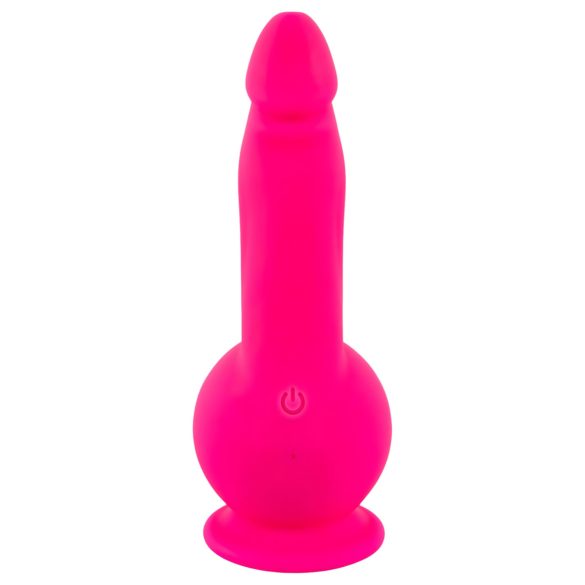 SMILE Powerful - oppladbar, 2-motors sugekoppvibrator (rosa)