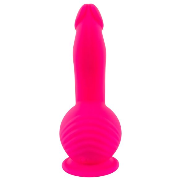 SMILE Powerful - oppladbar, 2-motors sugekoppvibrator (rosa)
