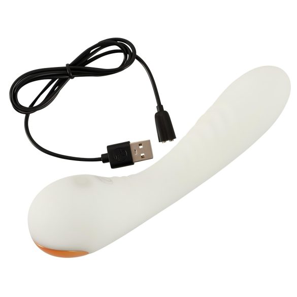 You2Toys Glow in the Dark - Fosforescerende G-punkt Vibrator (hvit)