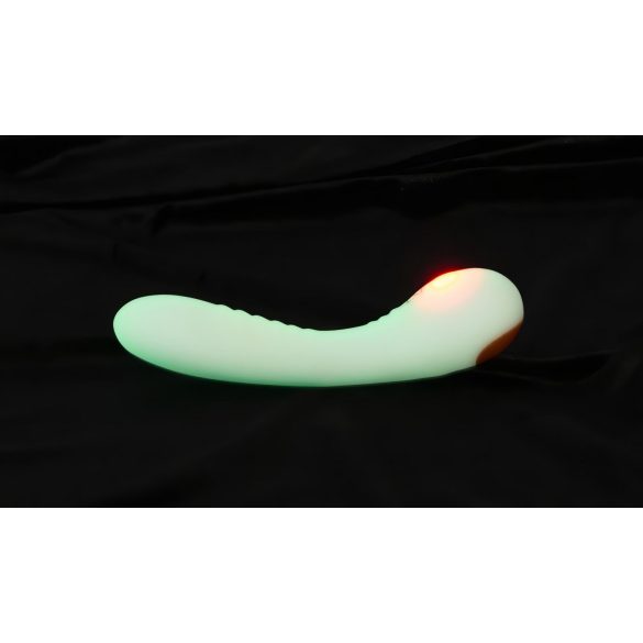 You2Toys Glow in the Dark - Fosforescerende G-punkt Vibrator (hvit)