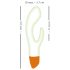 You2Toys Glow - fosforisende klitorisvibrator (hvit)