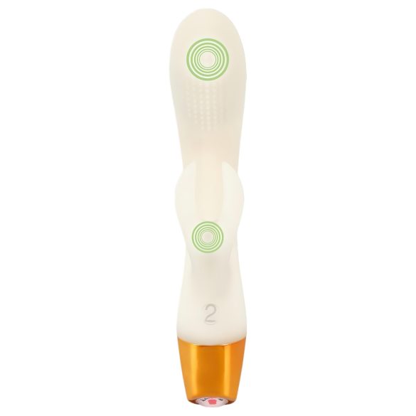 You2Toys Glow - fosforisende klitorisvibrator (hvit)