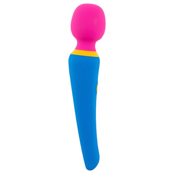 You2Toys fargerik - vanntett massasjevibrator med oppladbar batteri