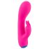 You2Toys fargerik - oppladbar, vanntett klitorisstimulator med arm (rosa)