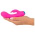 You2Toys fargerik - oppladbar, vanntett klitorisstimulator med arm (rosa)