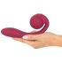 You2Toys Rosenrot - oppladbar vanntett G-punkt-vibrator (rød)