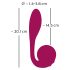 You2Toys Rosenrot - oppladbar vanntett G-punkt-vibrator (rød)