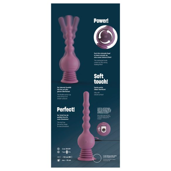 You2Toys Turbo Shaker - analvibrator (lilla)