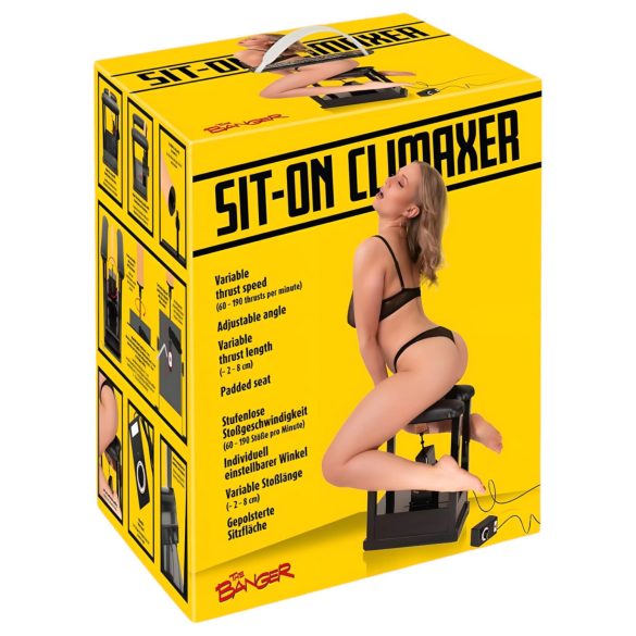 The Banger Klitorisvibrator - nettstrøms drevet sexleketøy (svart)