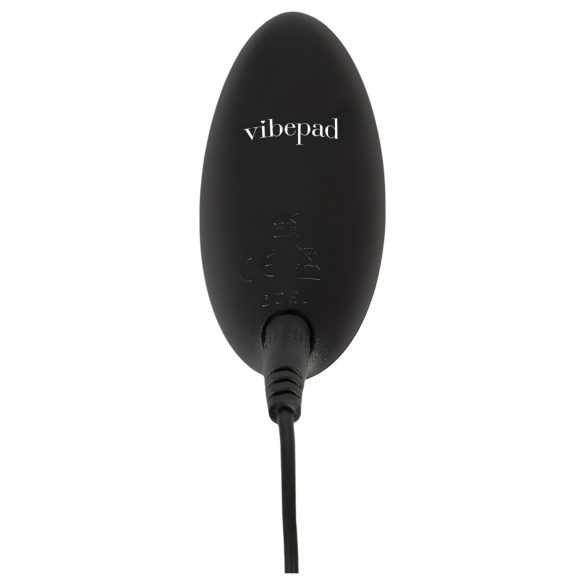 VibePad 3 - trådløs G-punkt putevibrator med oppladbart batteri (svart)