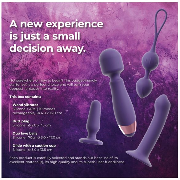 Magic Shiver Femme - Erotisk Sett for Kvinner (4-deler)